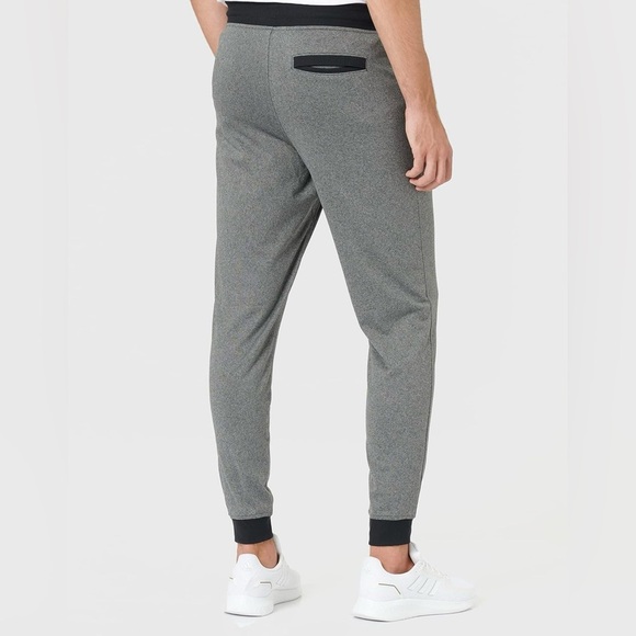 Under Armour Men's Sport-style Tricot Joggers-Gray-Size Medium Tall - Picture 3 of 12